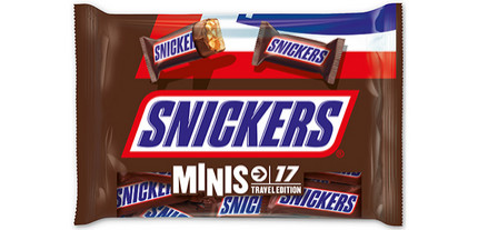 Продуктови Категории Шоколади Пакет Snickers 17 бр. 333 гр.